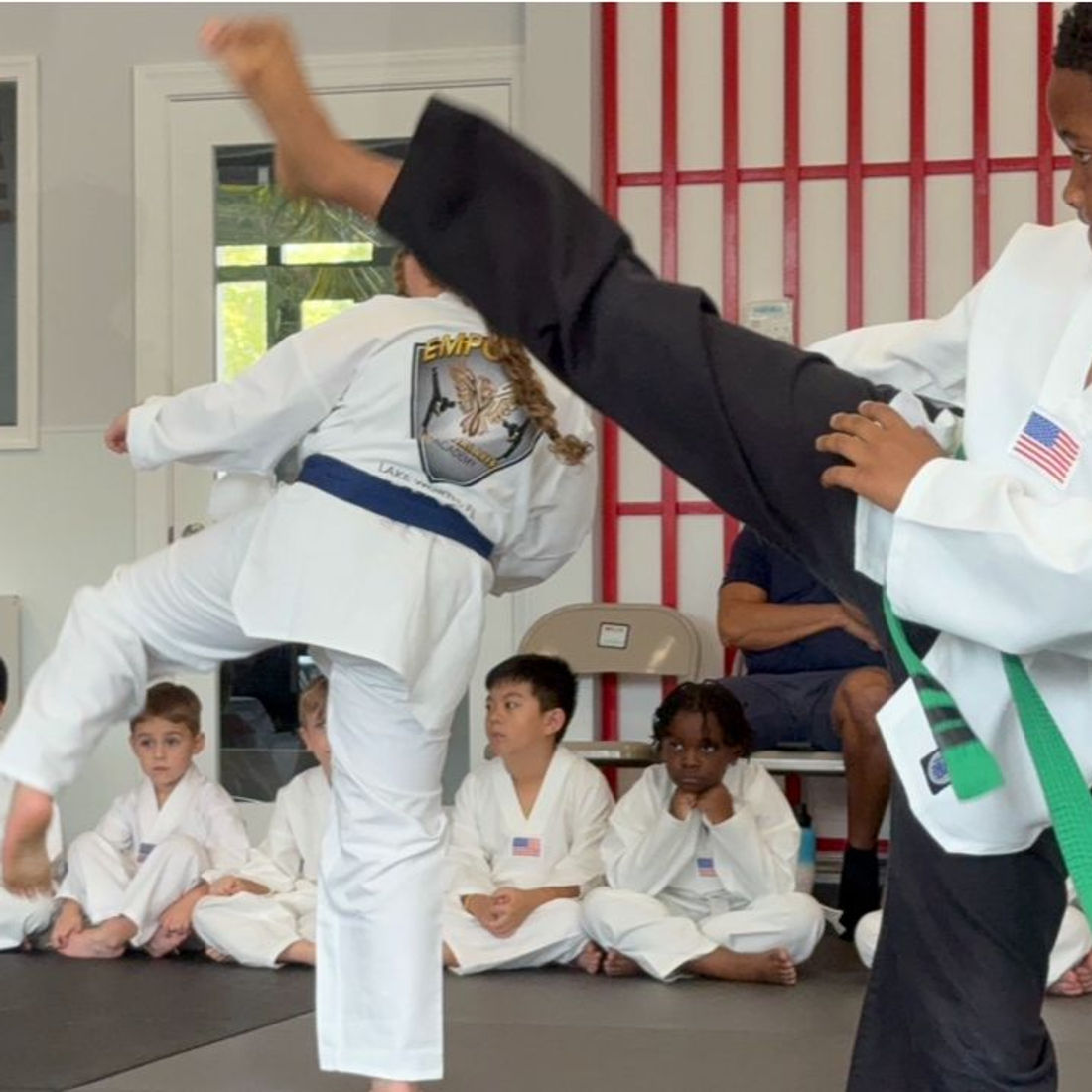 Empower Martial Arts Academy after school martial arts program group photo in Lake Worth FL