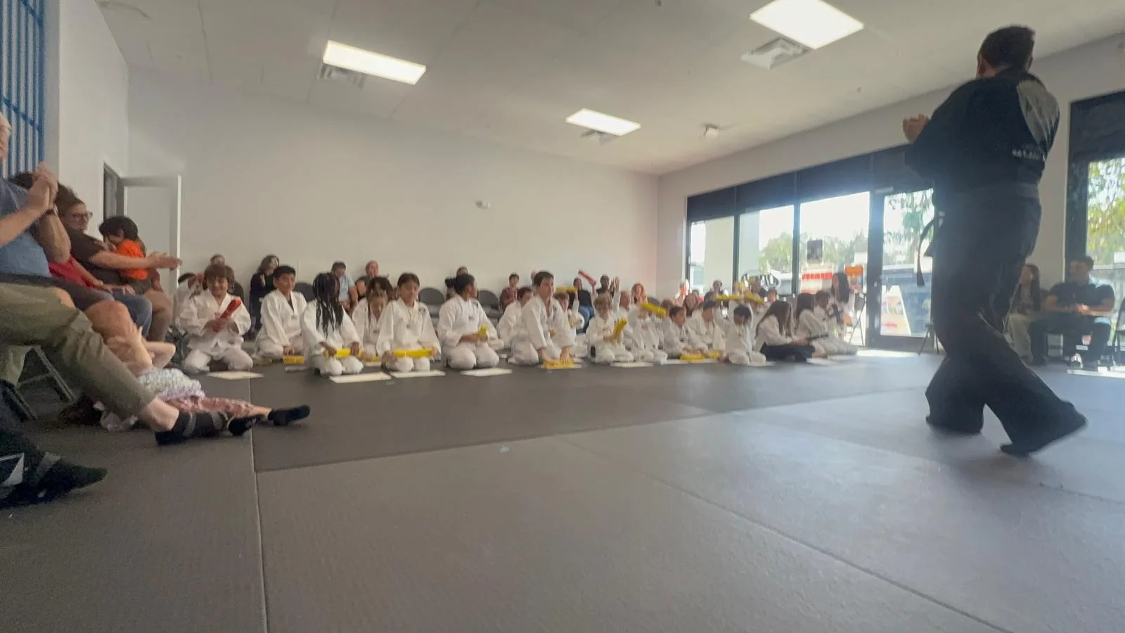 Empower Martial Arts belt testing ceremony in Lake Worth FL